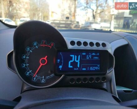 Синий Шевроле Авео, объемом двигателя 1.6 л и пробегом 116 тыс. км за 5900 $, фото 63 на Automoto.ua