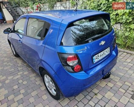 Синій Шевроле Авео, об'ємом двигуна 1.25 л та пробігом 218 тис. км за 4900 $, фото 25 на Automoto.ua