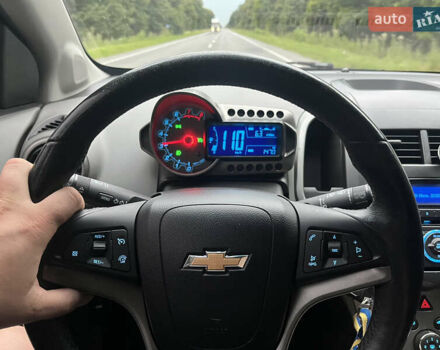 Синий Шевроле Авео, объемом двигателя 1.4 л и пробегом 160 тыс. км за 5999 $, фото 38 на Automoto.ua