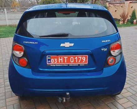 Синий Шевроле Авео, объемом двигателя 1.3 л и пробегом 145 тыс. км за 6350 $, фото 8 на Automoto.ua