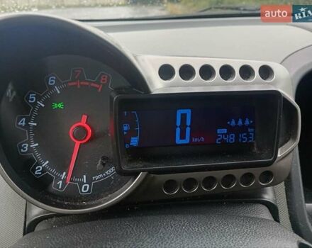Синій Шевроле Авео, об'ємом двигуна 1.2 л та пробігом 248 тис. км за 5300 $, фото 21 на Automoto.ua
