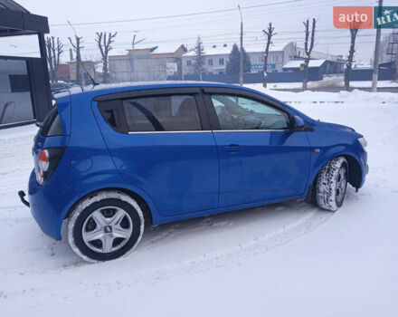 Синий Шевроле Авео, объемом двигателя 1.2 л и пробегом 257 тыс. км за 5600 $, фото 3 на Automoto.ua