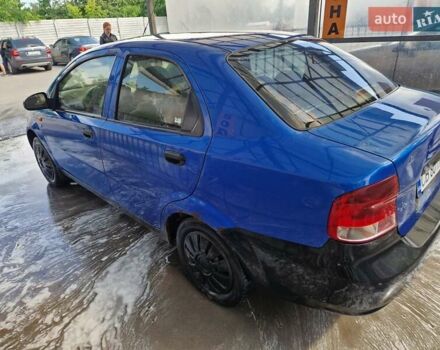 Синий Шевроле Авео, объемом двигателя 1.4 л и пробегом 270 тыс. км за 1700 $, фото 4 на Automoto.ua