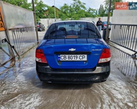 Синий Шевроле Авео, объемом двигателя 1.4 л и пробегом 270 тыс. км за 1700 $, фото 5 на Automoto.ua