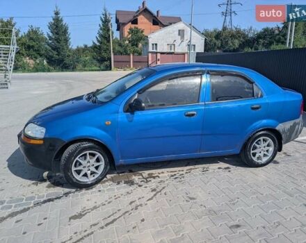 Синий Шевроле Авео, объемом двигателя 1.5 л и пробегом 195 тыс. км за 2250 $, фото 1 на Automoto.ua