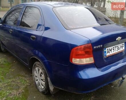 Синий Шевроле Авео, объемом двигателя 1.5 л и пробегом 225 тыс. км за 2499 $, фото 3 на Automoto.ua