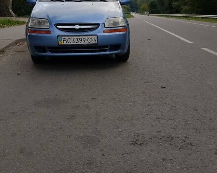Синій Шевроле Авео, об'ємом двигуна 1.5 л та пробігом 190 тис. км за 2100 $, фото 1 на Automoto.ua
