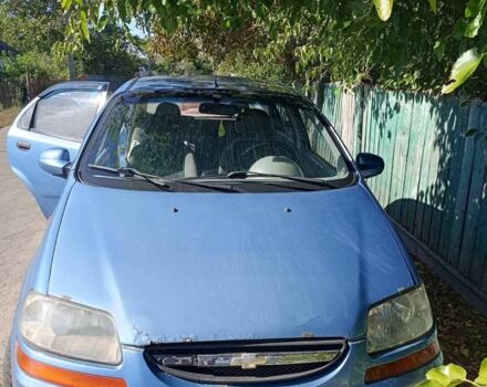 Синий Шевроле Авео, объемом двигателя 1.5 л и пробегом 260 тыс. км за 1800 $, фото 2 на Automoto.ua