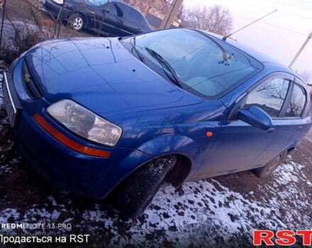 Синий Шевроле Авео, объемом двигателя 1.5 л и пробегом 225 тыс. км за 2500 $, фото 1 на Automoto.ua