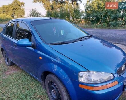Синий Шевроле Авео, объемом двигателя 1.5 л и пробегом 200 тыс. км за 3100 $, фото 6 на Automoto.ua