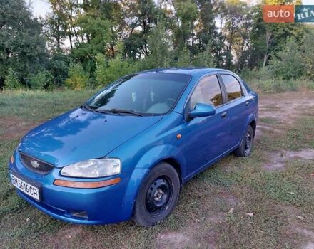 Синий Шевроле Авео, объемом двигателя 1.5 л и пробегом 200 тыс. км за 3100 $, фото 3 на Automoto.ua