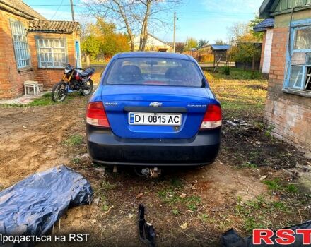 Синий Шевроле Авео, объемом двигателя 1.5 л и пробегом 100 тыс. км за 800 $, фото 1 на Automoto.ua