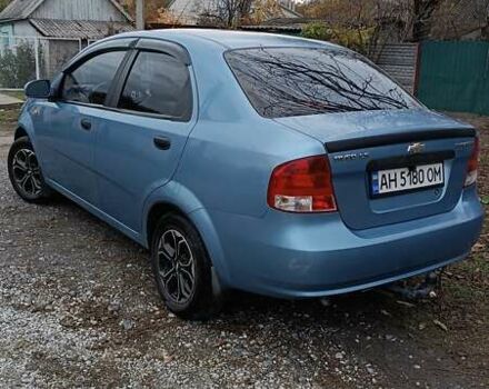 Синий Шевроле Авео, объемом двигателя 1.5 л и пробегом 202 тыс. км за 3000 $, фото 1 на Automoto.ua