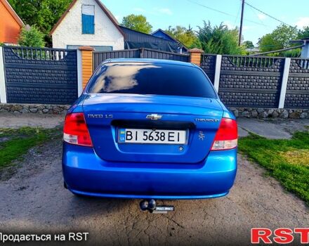 Синий Шевроле Авео, объемом двигателя 1.5 л и пробегом 270 тыс. км за 3200 $, фото 6 на Automoto.ua