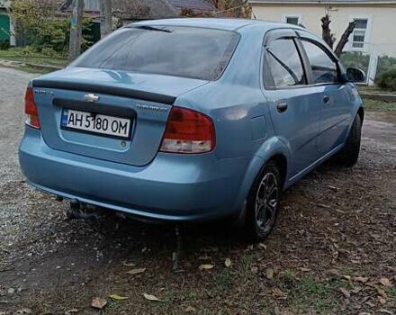 Синий Шевроле Авео, объемом двигателя 1.5 л и пробегом 202 тыс. км за 3000 $, фото 2 на Automoto.ua