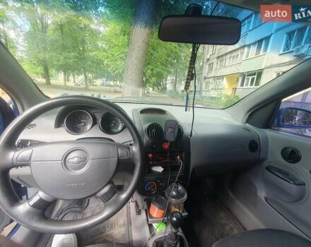 Синий Шевроле Авео, объемом двигателя 1.5 л и пробегом 162 тыс. км за 2950 $, фото 4 на Automoto.ua