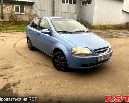Синий Шевроле Авео, объемом двигателя 1.5 л и пробегом 300 тыс. км за 1000 $, фото 1 на Automoto.ua