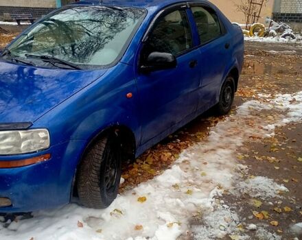 Синий Шевроле Авео, объемом двигателя 1.5 л и пробегом 123 тыс. км за 2150 $, фото 1 на Automoto.ua