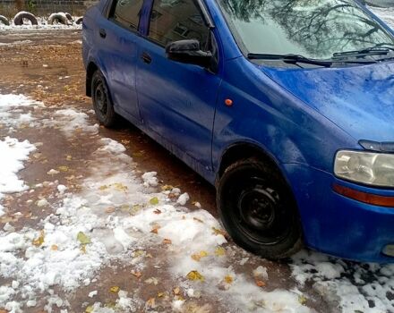 Синий Шевроле Авео, объемом двигателя 1.5 л и пробегом 123 тыс. км за 2150 $, фото 3 на Automoto.ua