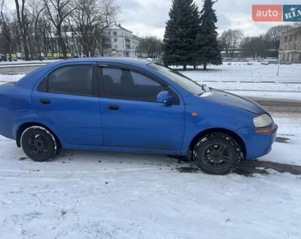 Синий Шевроле Авео, объемом двигателя 1.5 л и пробегом 229 тыс. км за 2256 $, фото 3 на Automoto.ua