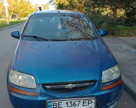 Синий Шевроле Авео, объемом двигателя 1.5 л и пробегом 300 тыс. км за 950 $, фото 4 на Automoto.ua