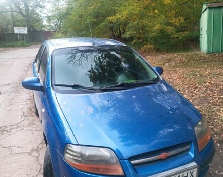 Синий Шевроле Авео, объемом двигателя 1.5 л и пробегом 262 тыс. км за 3100 $, фото 1 на Automoto.ua