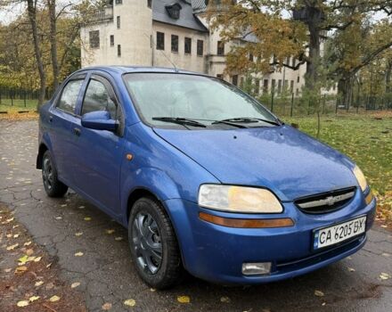 Синій Шевроле Авео, об'ємом двигуна 1.5 л та пробігом 150 тис. км за 1500 $, фото 2 на Automoto.ua