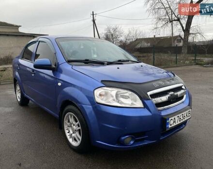 Синий Шевроле Авео, объемом двигателя 1.5 л и пробегом 330 тыс. км за 3300 $, фото 3 на Automoto.ua