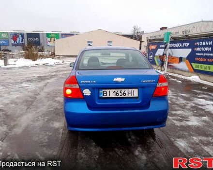 Синий Шевроле Авео, объемом двигателя 1.5 л и пробегом 219 тыс. км за 3750 $, фото 2 на Automoto.ua