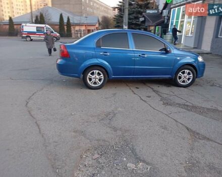 Синий Шевроле Авео, объемом двигателя 1.5 л и пробегом 298 тыс. км за 3500 $, фото 12 на Automoto.ua