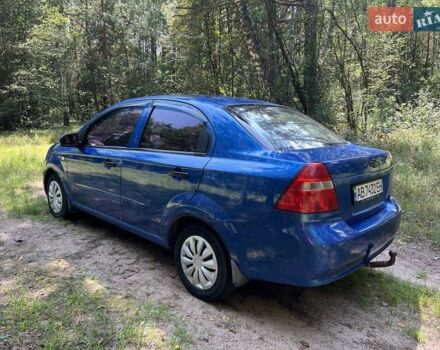 Синий Шевроле Авео, объемом двигателя 1.5 л и пробегом 240 тыс. км за 3500 $, фото 4 на Automoto.ua