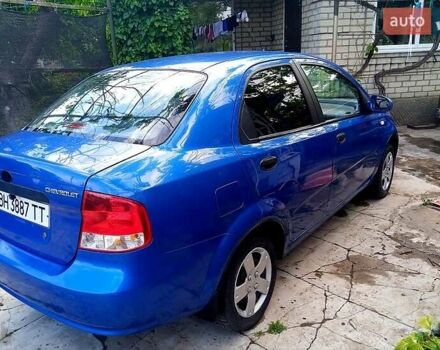 Синий Шевроле Авео, объемом двигателя 1.5 л и пробегом 224 тыс. км за 3200 $, фото 1 на Automoto.ua