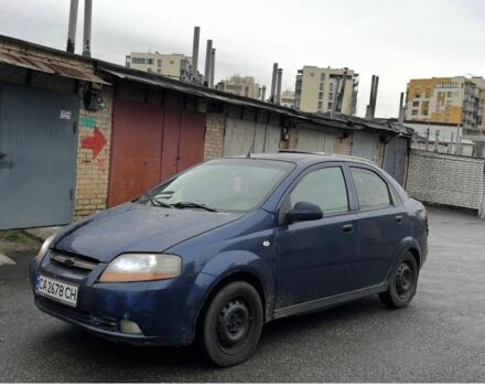 Синий Шевроле Авео, объемом двигателя 1.5 л и пробегом 311 тыс. км за 950 $, фото 3 на Automoto.ua