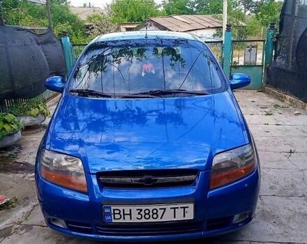Синий Шевроле Авео, объемом двигателя 1.5 л и пробегом 224 тыс. км за 3200 $, фото 4 на Automoto.ua