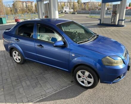 Синий Шевроле Авео, объемом двигателя 1.5 л и пробегом 220 тыс. км за 3400 $, фото 2 на Automoto.ua