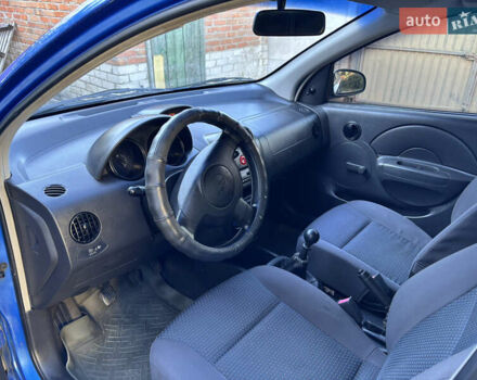 Синий Шевроле Авео, объемом двигателя 1.5 л и пробегом 259 тыс. км за 3300 $, фото 4 на Automoto.ua