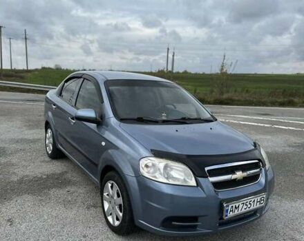 Синий Шевроле Авео, объемом двигателя 1.5 л и пробегом 130 тыс. км за 3300 $, фото 3 на Automoto.ua
