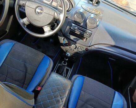 Синий Шевроле Авео, объемом двигателя 1.5 л и пробегом 275 тыс. км за 3800 $, фото 6 на Automoto.ua