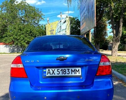 Синий Шевроле Авео, объемом двигателя 1.5 л и пробегом 230 тыс. км за 4300 $, фото 1 на Automoto.ua
