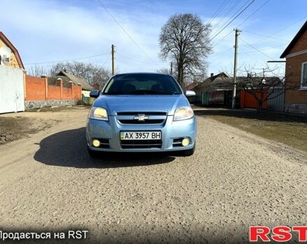 Синий Шевроле Авео, объемом двигателя 1.6 л и пробегом 140 тыс. км за 4800 $, фото 1 на Automoto.ua