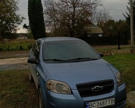 Синий Шевроле Авео, объемом двигателя 1.5 л и пробегом 190 тыс. км за 3000 $, фото 1 на Automoto.ua