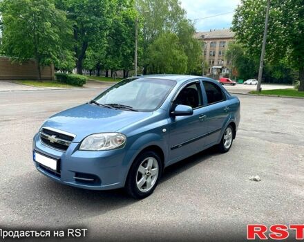 Синий Шевроле Авео, объемом двигателя 1.4 л и пробегом 144 тыс. км за 4999 $, фото 1 на Automoto.ua