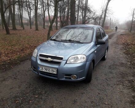 Синий Шевроле Авео, объемом двигателя 1.5 л и пробегом 195 тыс. км за 3499 $, фото 2 на Automoto.ua