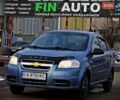 Синий Шевроле Авео, объемом двигателя 1.5 л и пробегом 206 тыс. км за 4200 $, фото 1 на Automoto.ua
