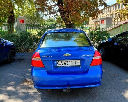 Синий Шевроле Авео, объемом двигателя 1.5 л и пробегом 190 тыс. км за 4000 $, фото 1 на Automoto.ua