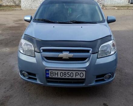 Синий Шевроле Авео, объемом двигателя 1.6 л и пробегом 190 тыс. км за 5300 $, фото 1 на Automoto.ua