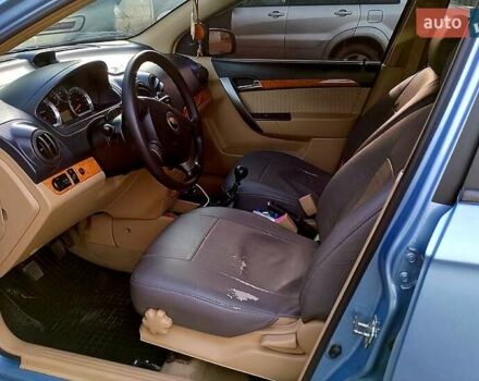 Синий Шевроле Авео, объемом двигателя 1.6 л и пробегом 190 тыс. км за 5300 $, фото 9 на Automoto.ua