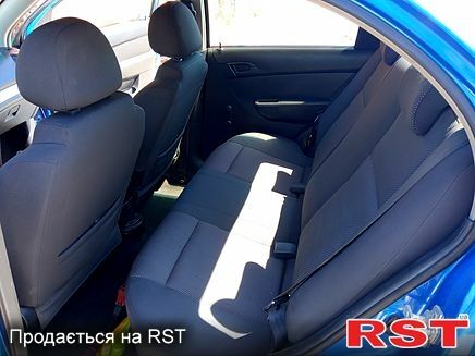 Синий Шевроле Авео, объемом двигателя 1.5 л и пробегом 215 тыс. км за 4000 $, фото 6 на Automoto.ua
