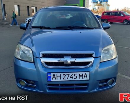 Синий Шевроле Авео, объемом двигателя 1.5 л и пробегом 210 тыс. км за 3300 $, фото 1 на Automoto.ua