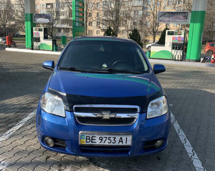 Синий Шевроле Авео, объемом двигателя 1.5 л и пробегом 240 тыс. км за 3499 $, фото 2 на Automoto.ua
